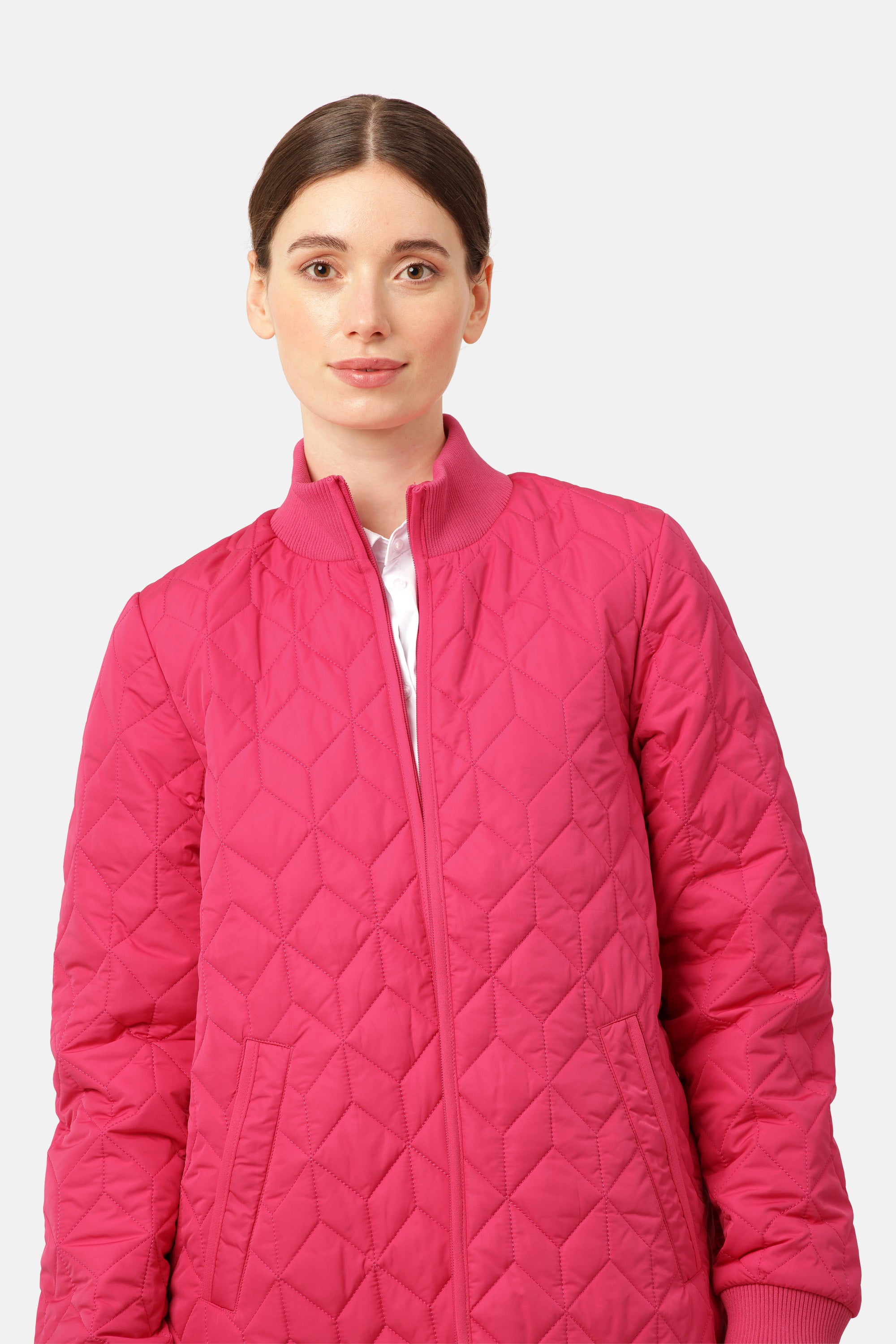 Ilse Jacobsen Hornbæk Outerwear Steppjacke Jacket 917 Magenta